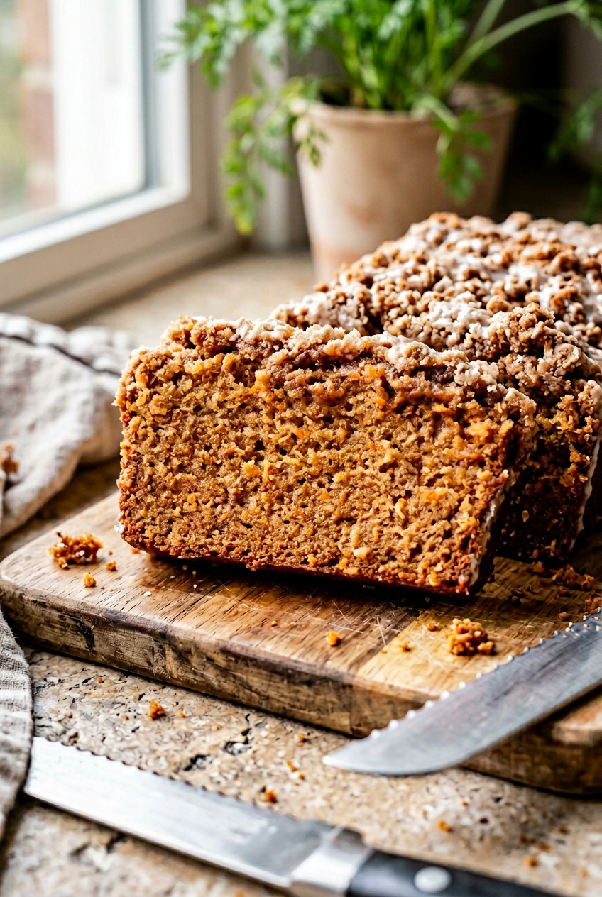 Moist Carrot Bread