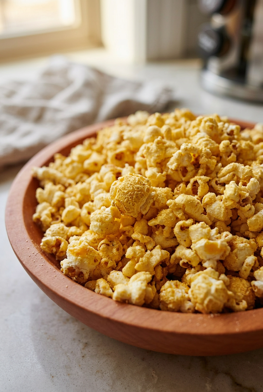 Homemade Movie Popcorn with Stay Crisp Butter 4 Movie Style Popcorn