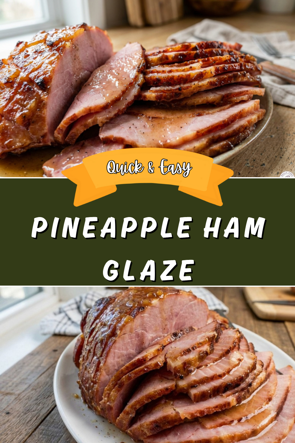 Easy Pineapple Ham Glaze Recipe 3 Pineapple Ham Glaze