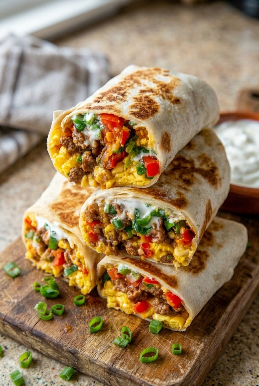 High Protein Breakfast Burritos for Busy Mornings 4 Protein Packed Breakfast Burritos