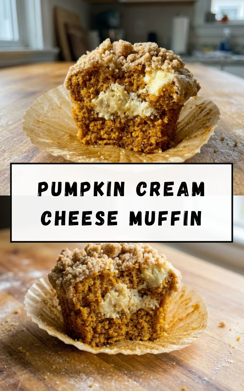 Pumpkin Cream Cheese Muffin