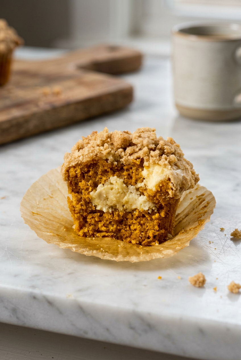 Pumpkin Cream Cheese Muffin