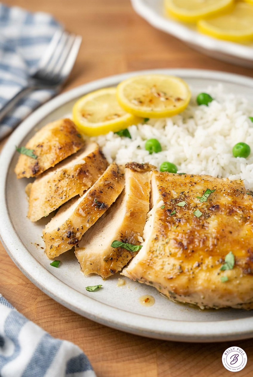 Slow Cooker Italian Lemon Chicken