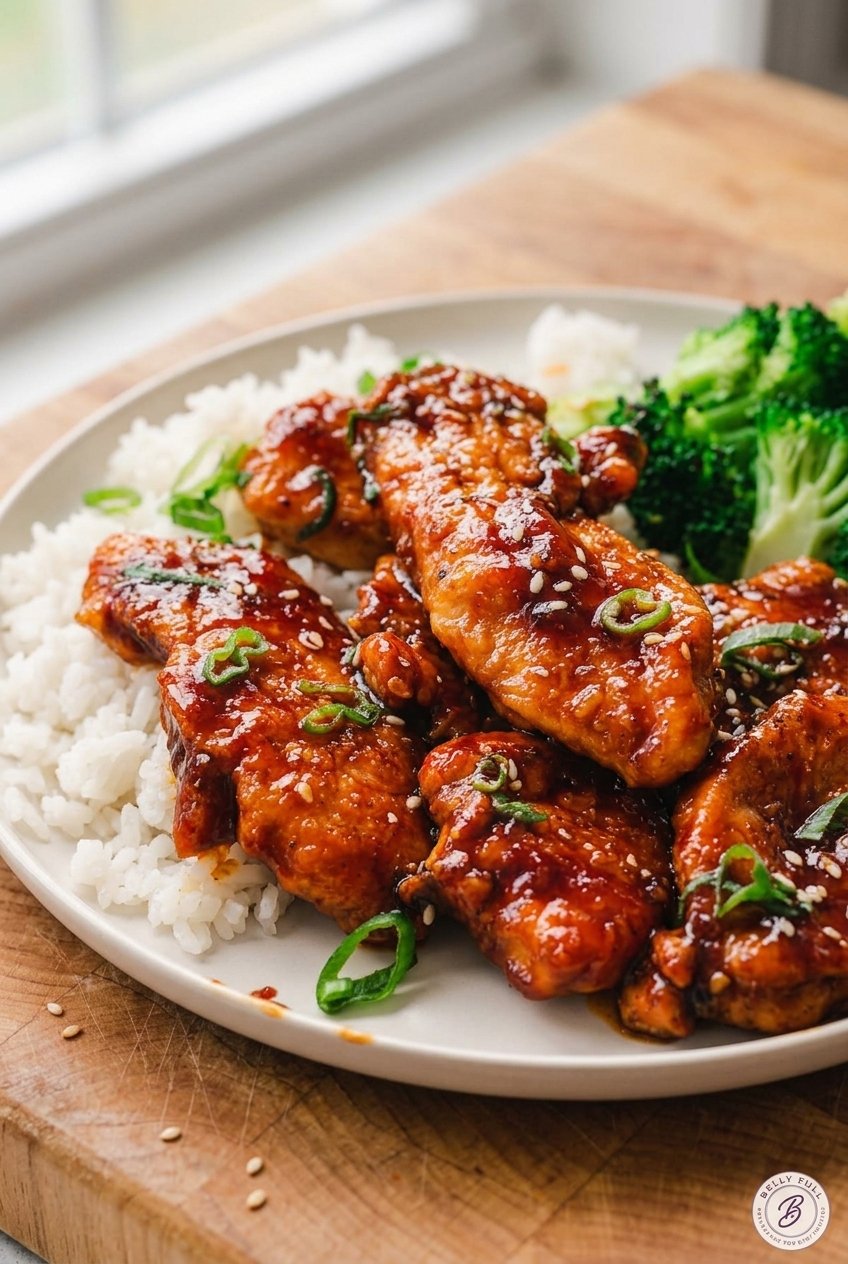 Sweet Spicy Sticky Chicken Recipe 4 Sweet Spicy Sticky Chicken