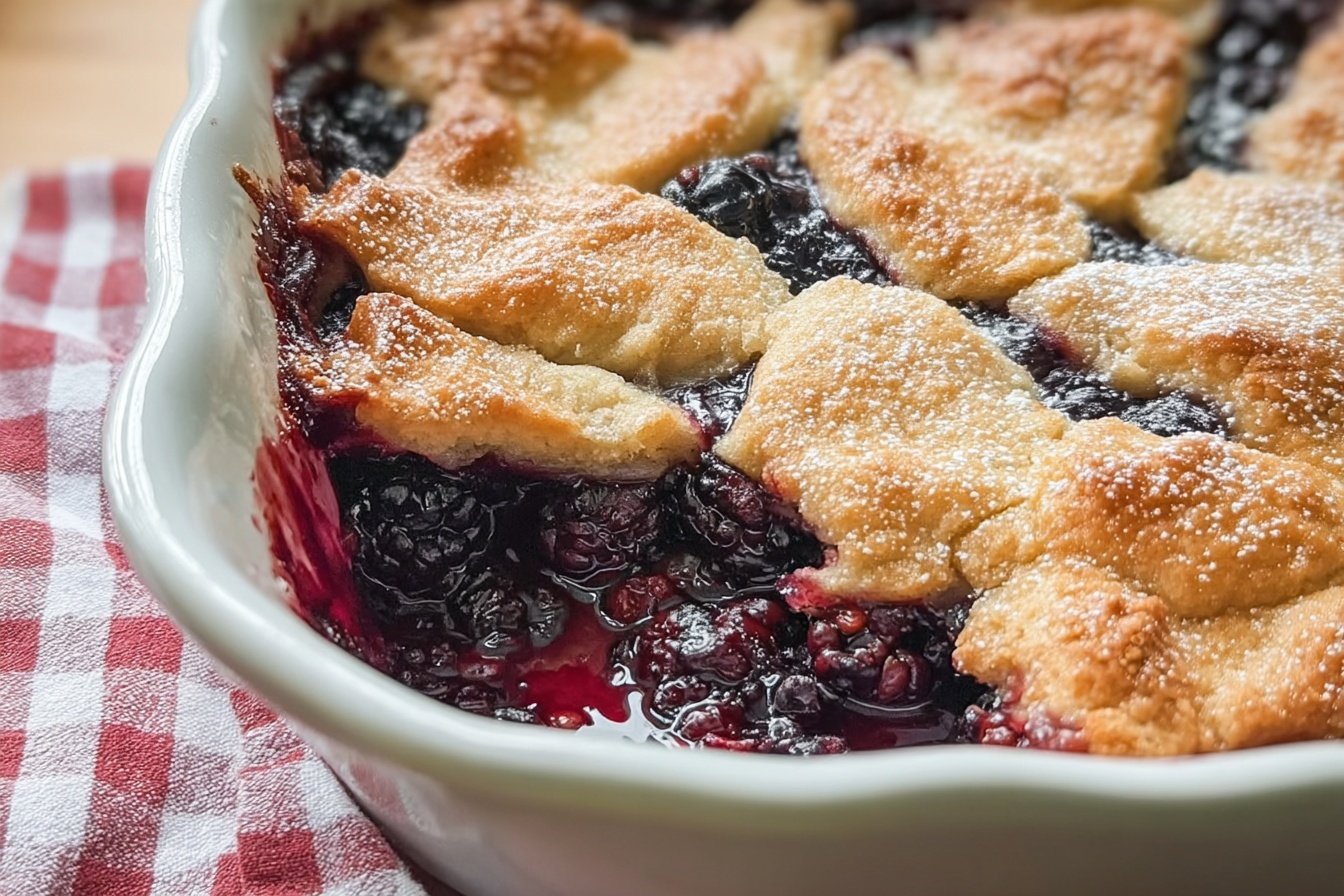 Blackberry Cobbler Recipe 4 Blackberry Cobbler Recipe