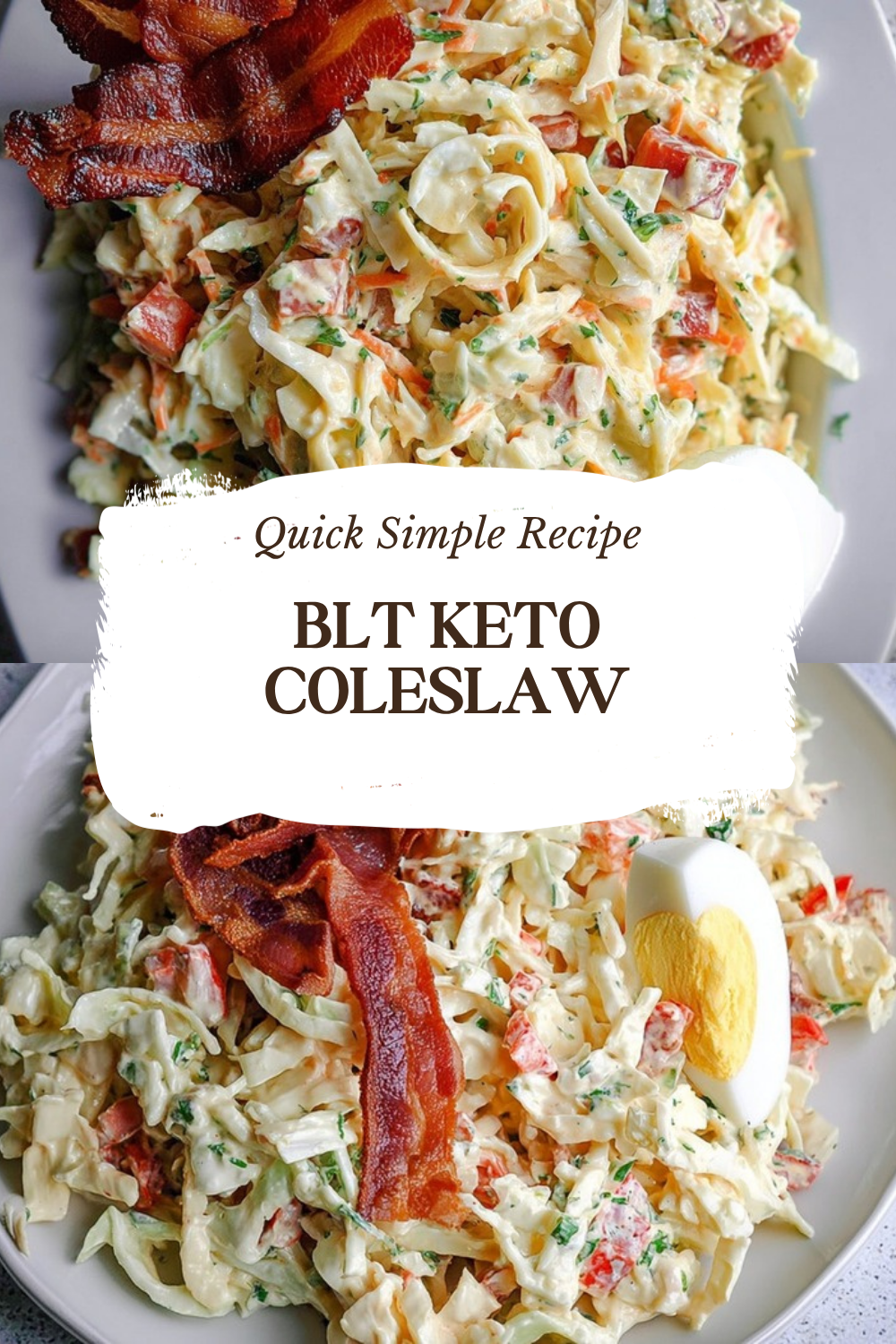 BLT Coleslaw: Whole30 Paleo Keto Gluten Free 5 Blt Keto Coleslaw