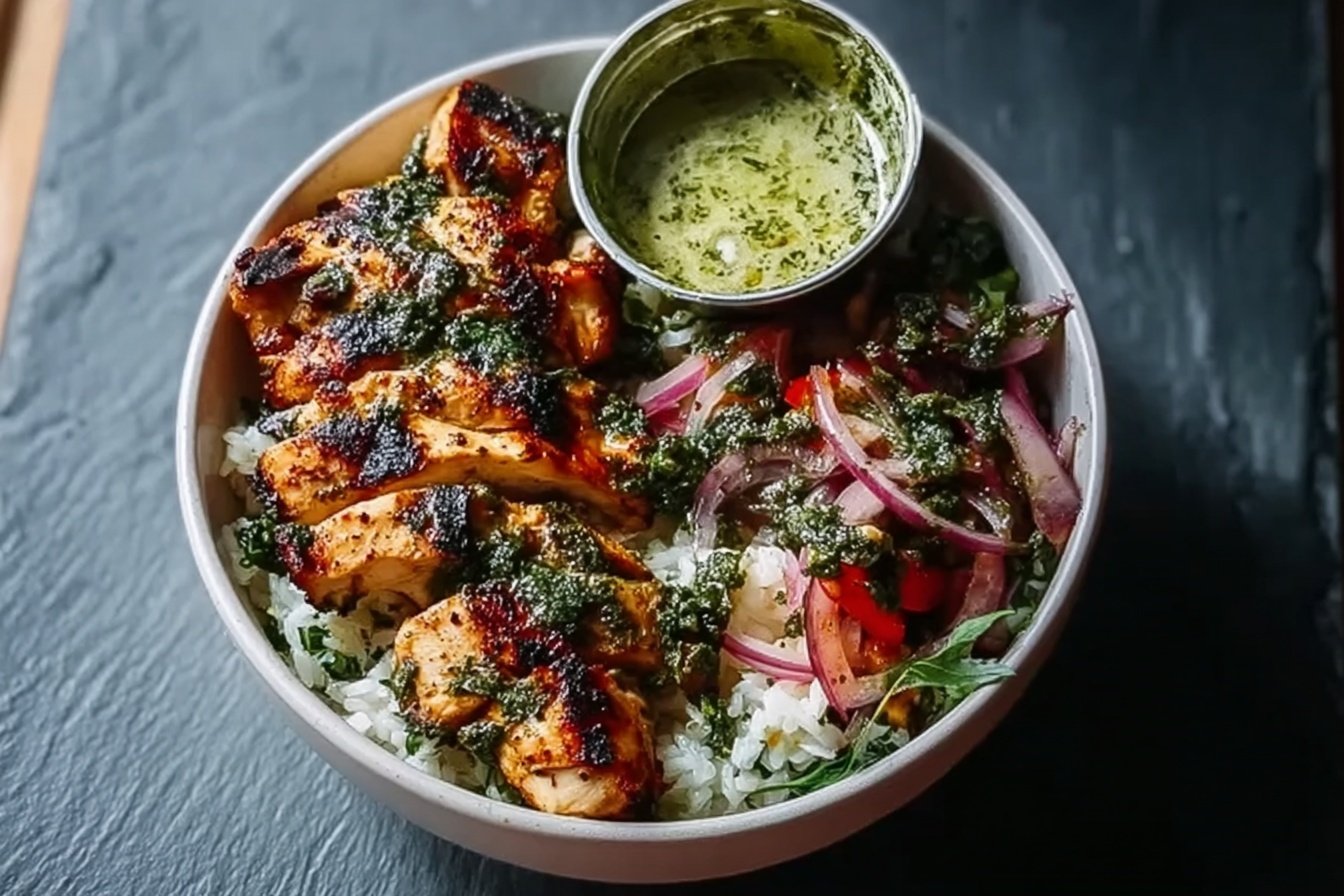 Chimichurri Grilled Chicken Bowl