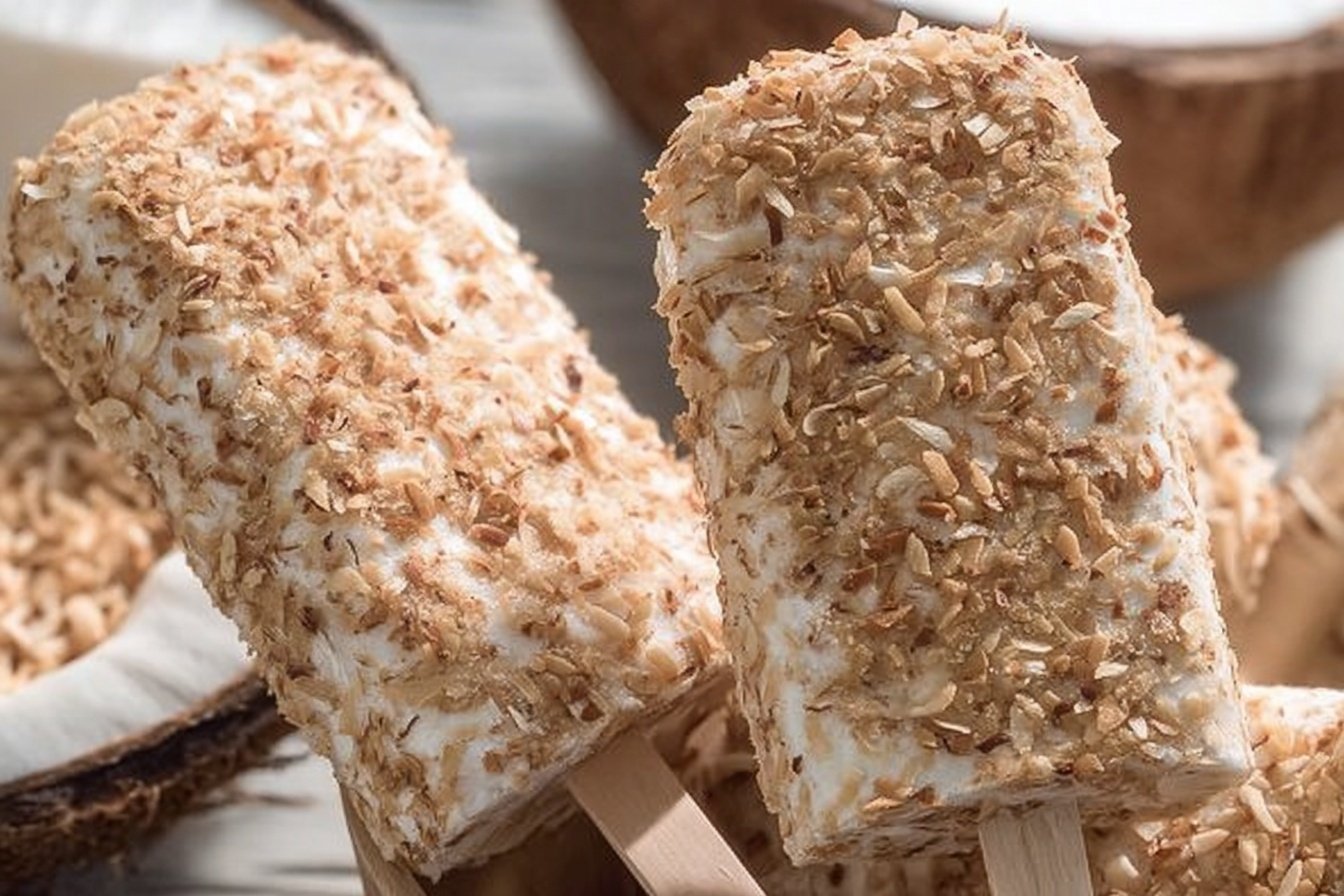 Creamy Coconut Popsicles