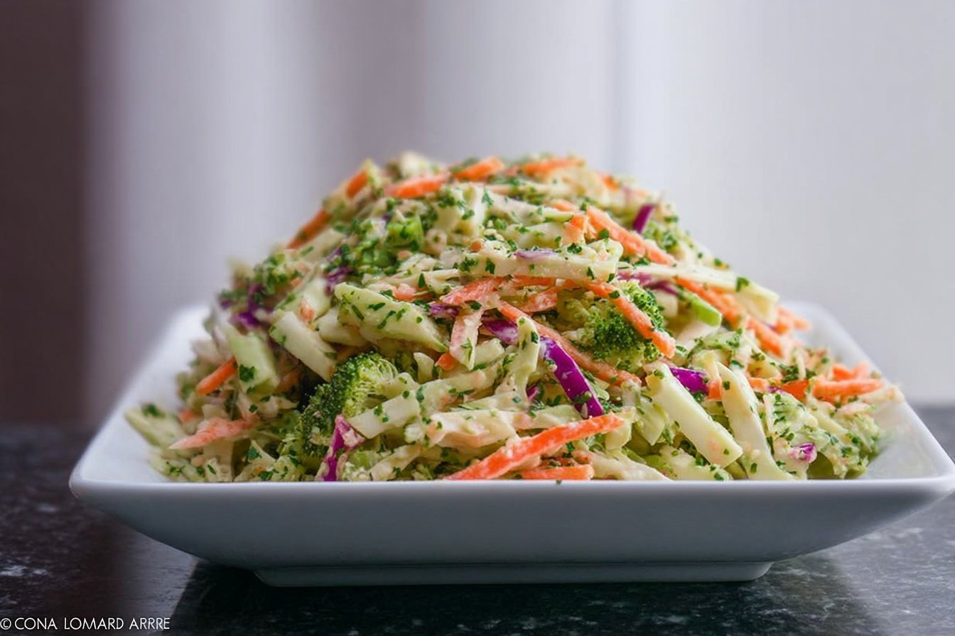 Broccoli Slaw Recipe Easy Healthy Side Dish 4 Easy Broccoli Slaw Recipe