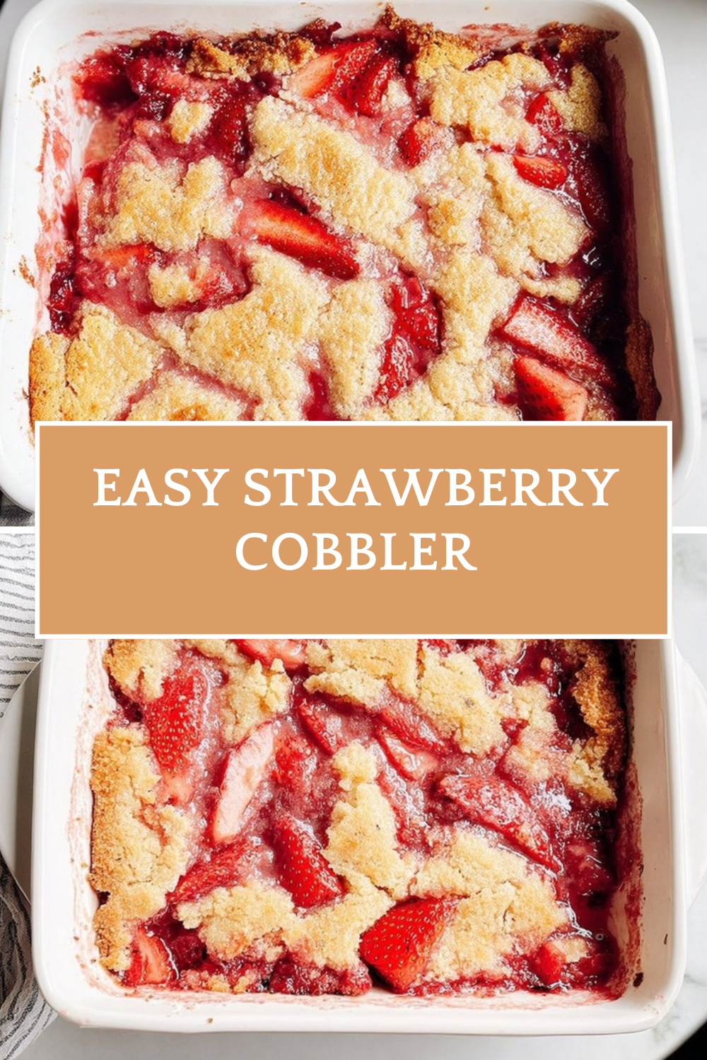 Strawberry Cobbler Recipe Easy Southern Style 3 Easy Strawberry Cobbler
