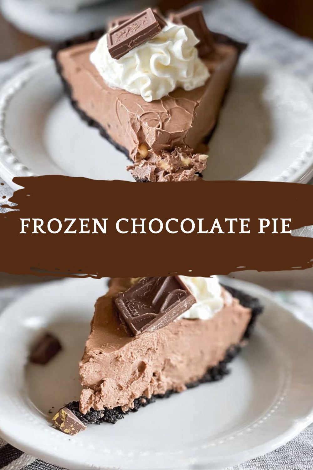 Frozen Chocolate Pie