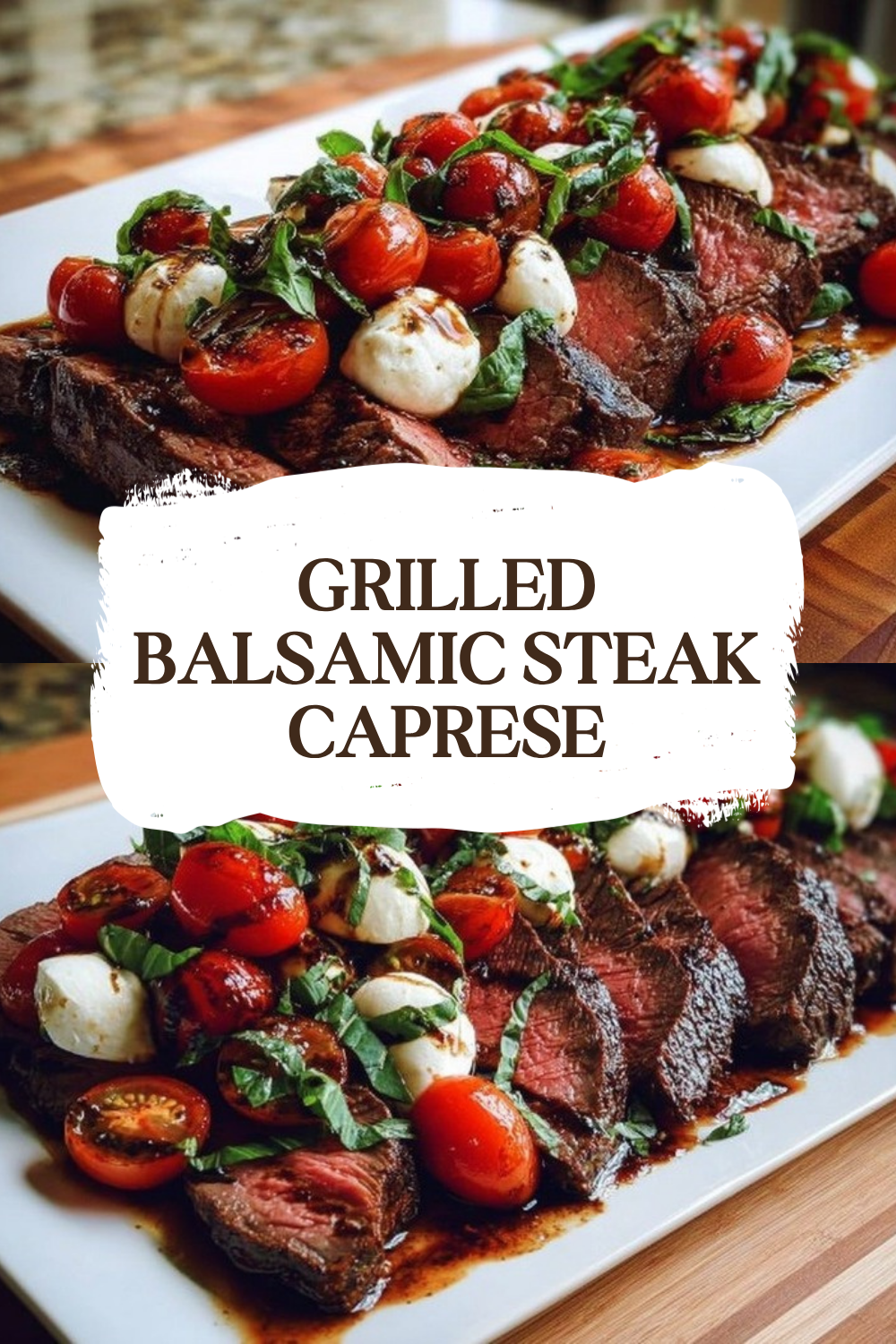 Grilled Caprese Flank Steak Recipe 5 Grilled Balsamic Steak Caprese