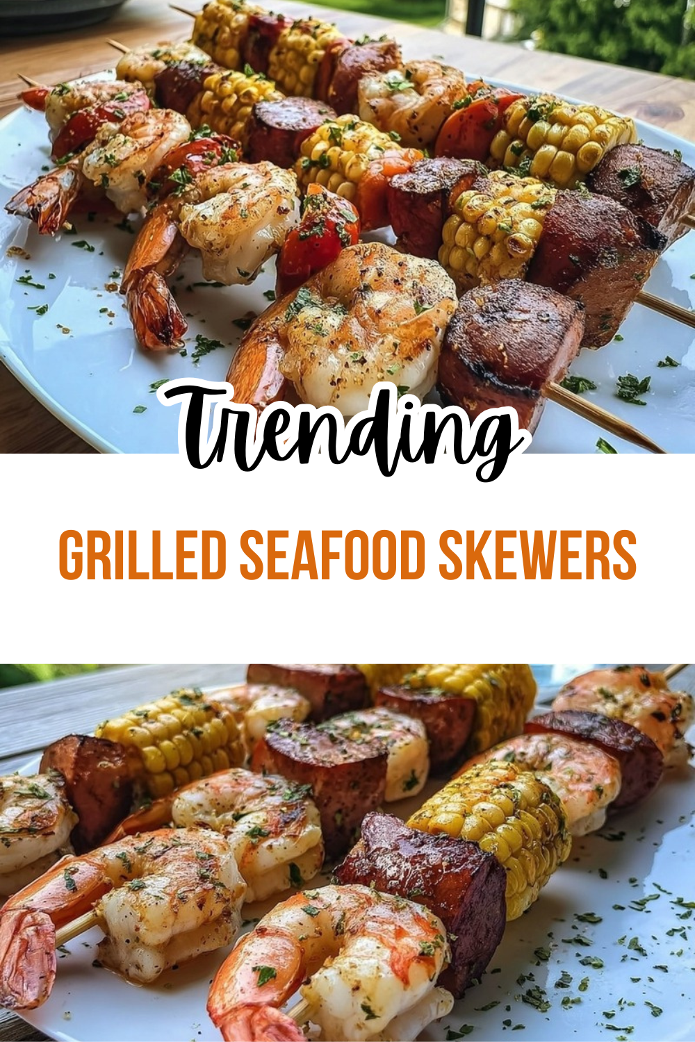 Mixed Seafood Kabobs Grilled to Perfection 5 Grilled Seafood Skewers
