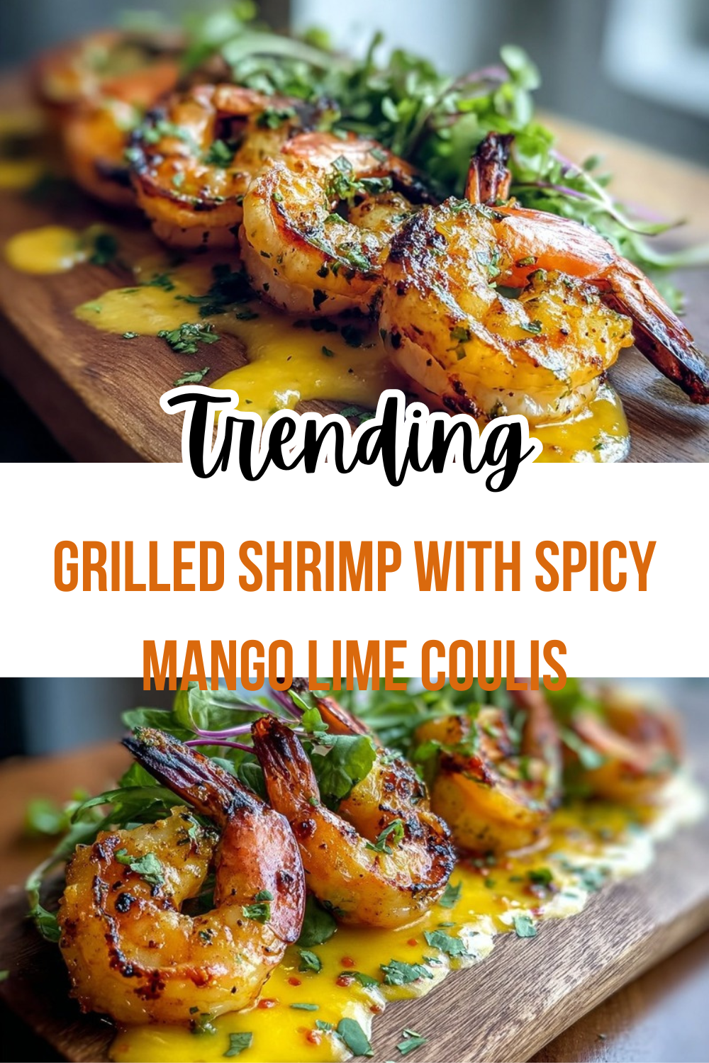 Grilled Shrimp Recipe with Spicy Mango Lime Coulis 5 Grilled Shrimp With Spicy Mango Lime Coulis