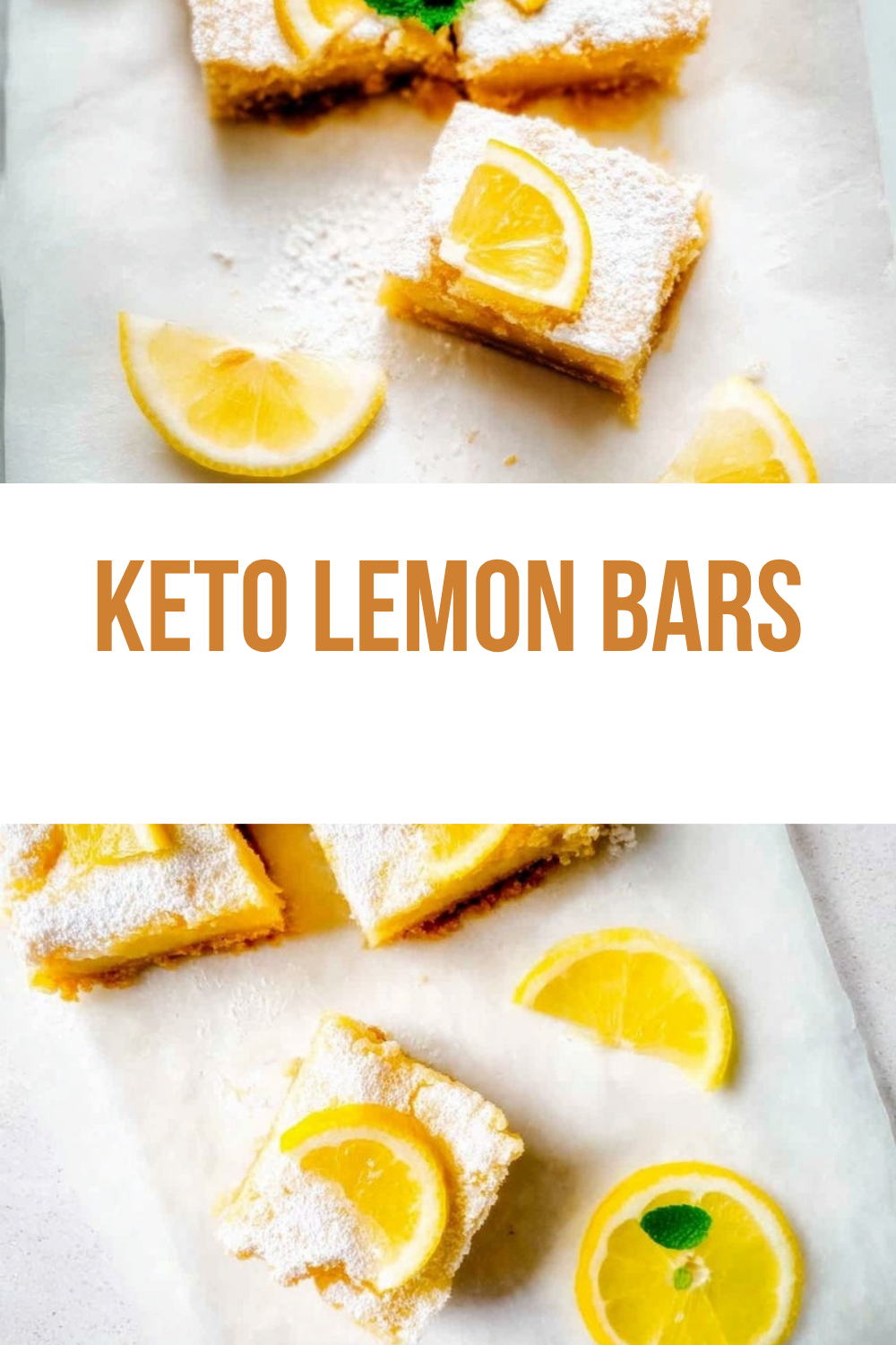 Keto Lemon Bars