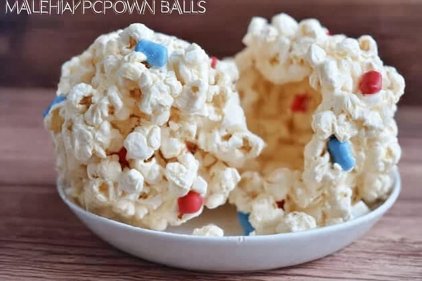 Marshmallow Popcorn Balls