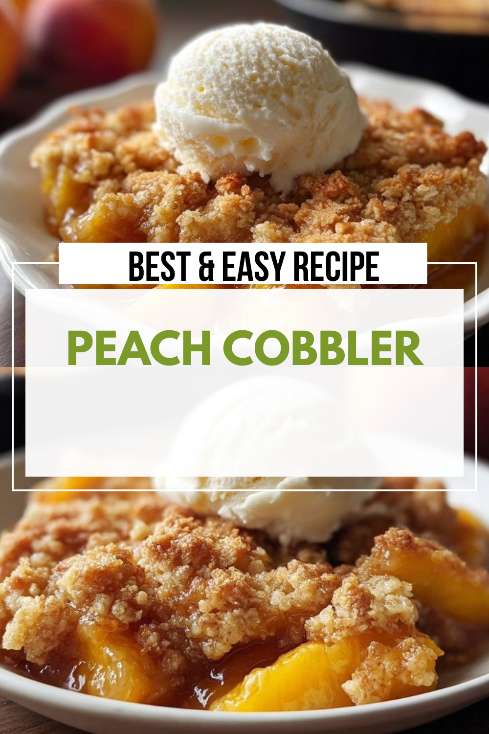 Peach Cobbler