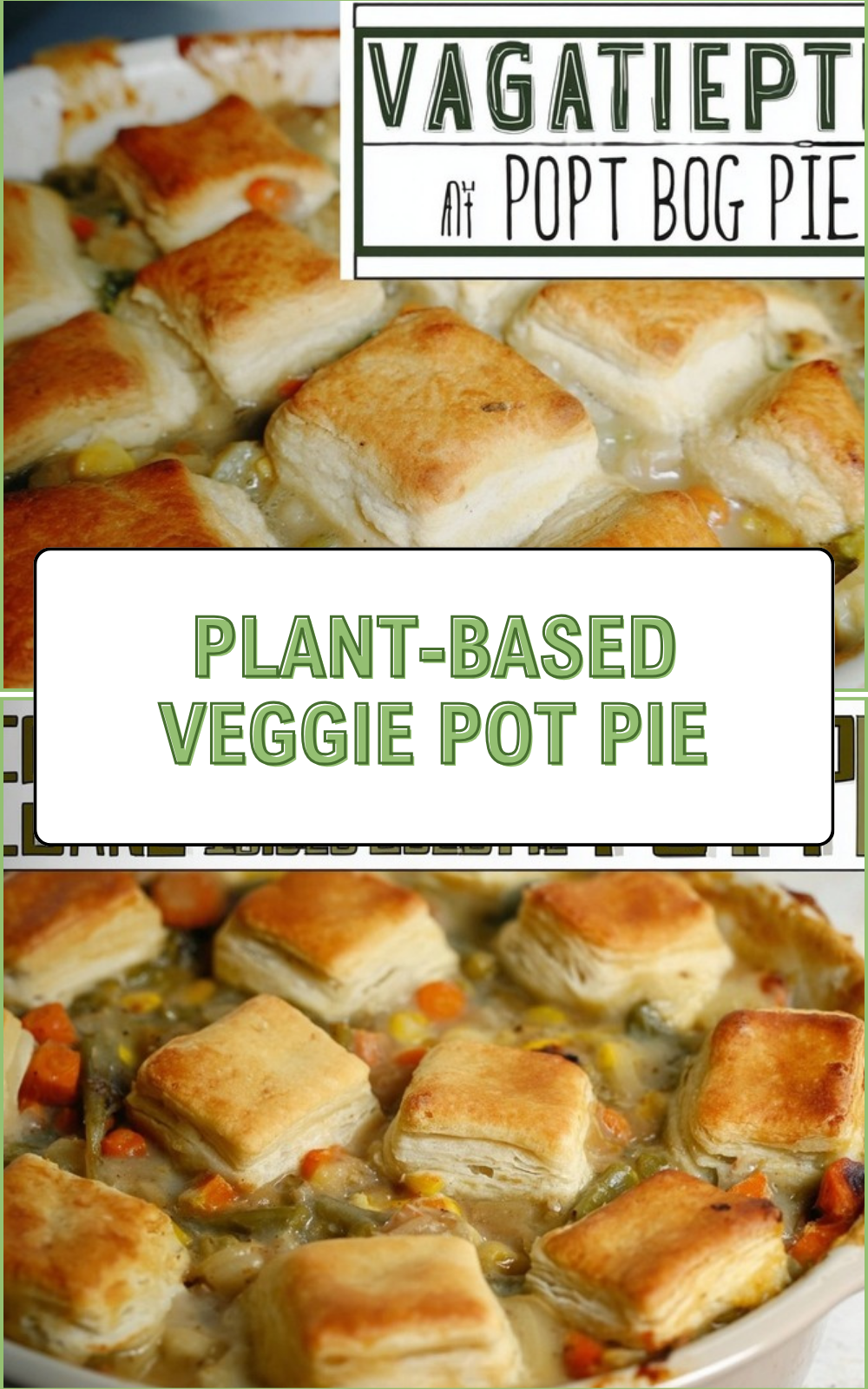 Vegan Pot Pie Recipe with Veggies and Flaky Crust 5 Plant-Based Veggie Pot Pie