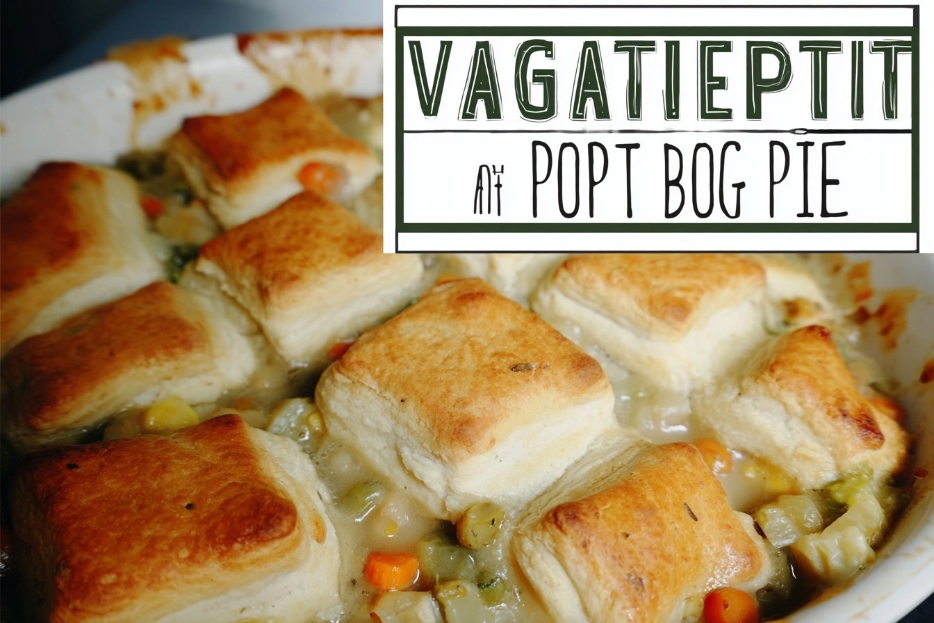 Vegan Pot Pie Recipe with Veggies and Flaky Crust 4 Plant-Based Veggie Pot Pie