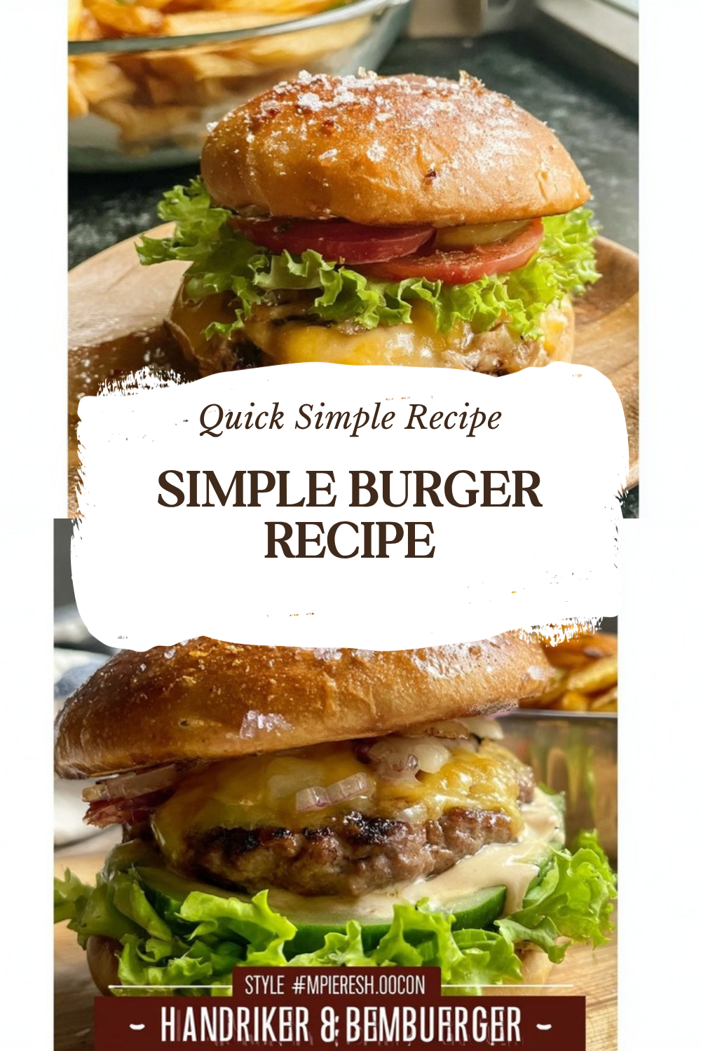 Juicy Homemade Beef Burgers Recipe 5 Simple Burger Recipe