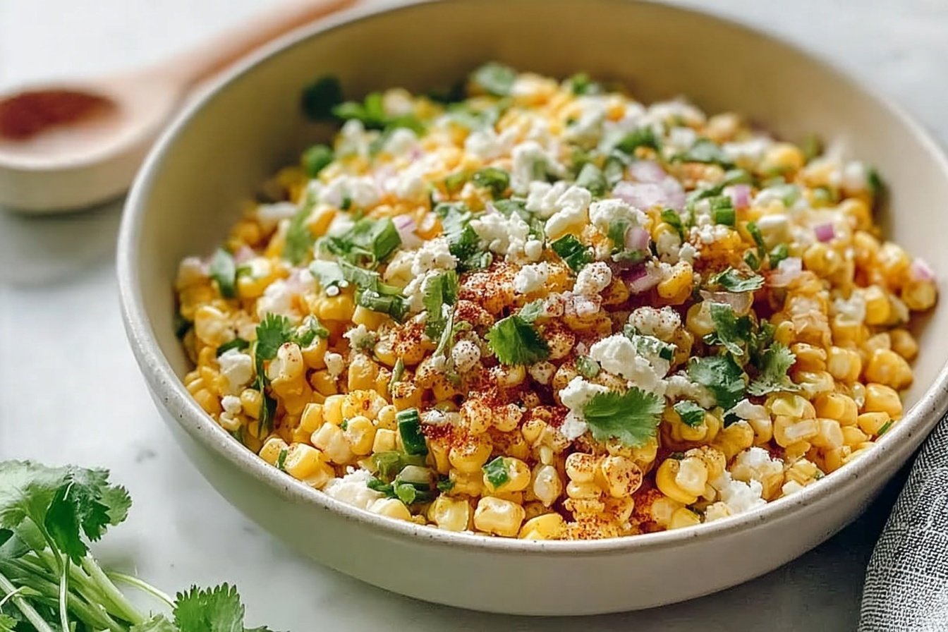 Mexican Street Corn Salad Recipe 4 Simple Mexican Street Corn Salad
