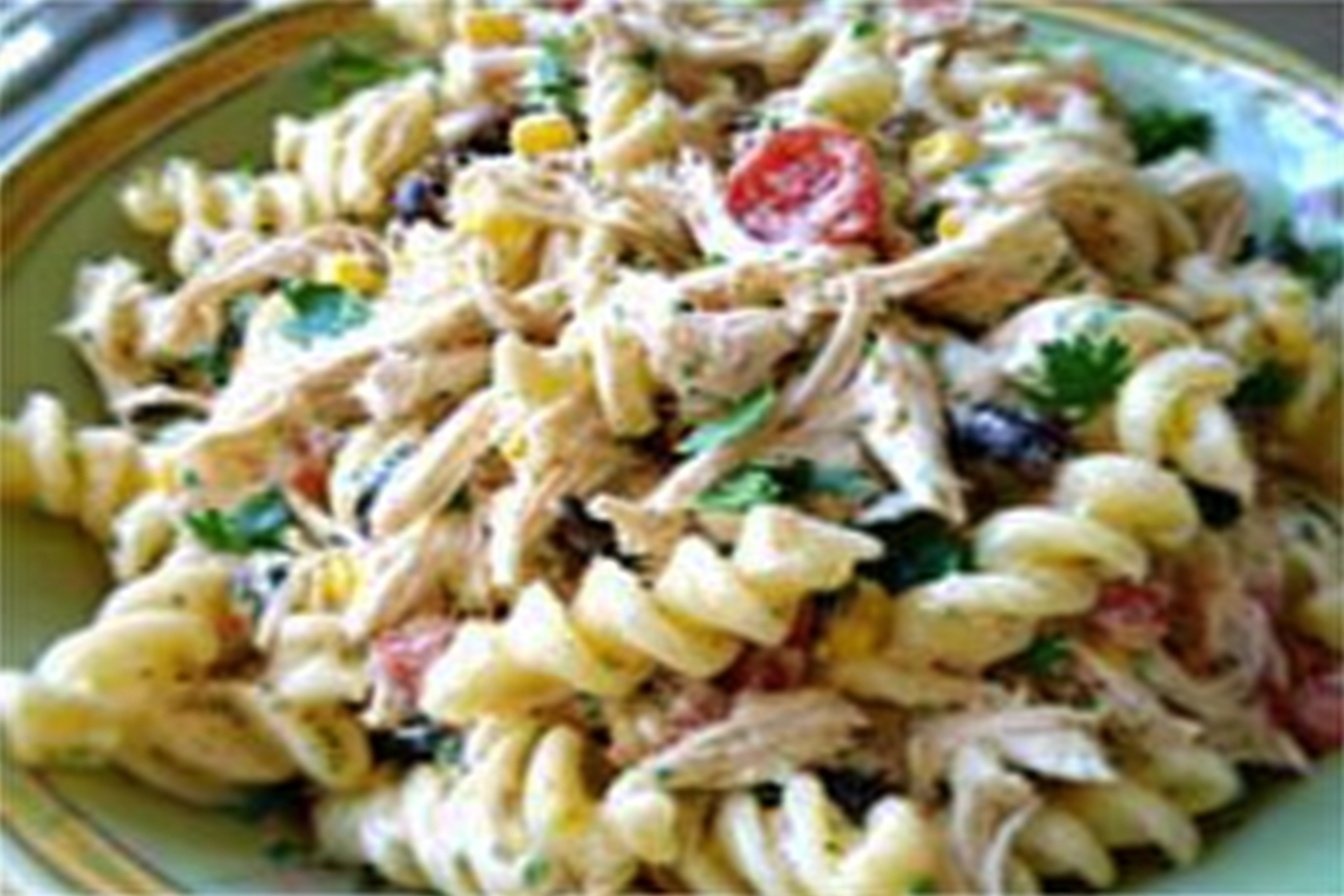 South Beach Diet Chicken Pasta Salad