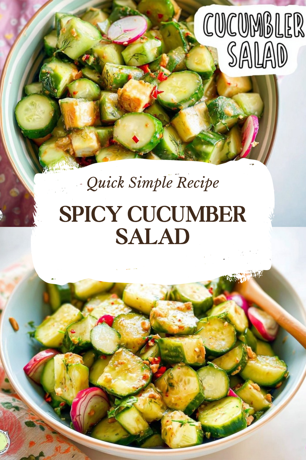 Spicy Cucumber Salad