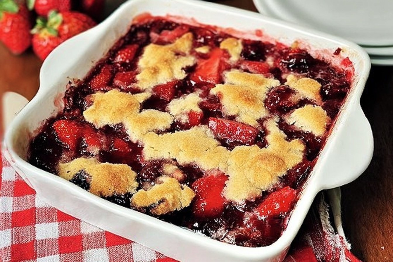 Strawberry Cobbler