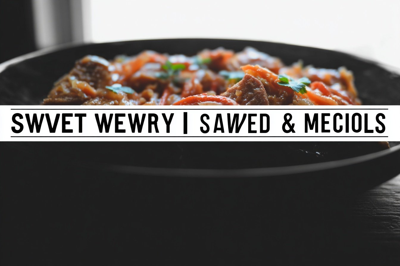 Sweet And Savory Meals Recipes