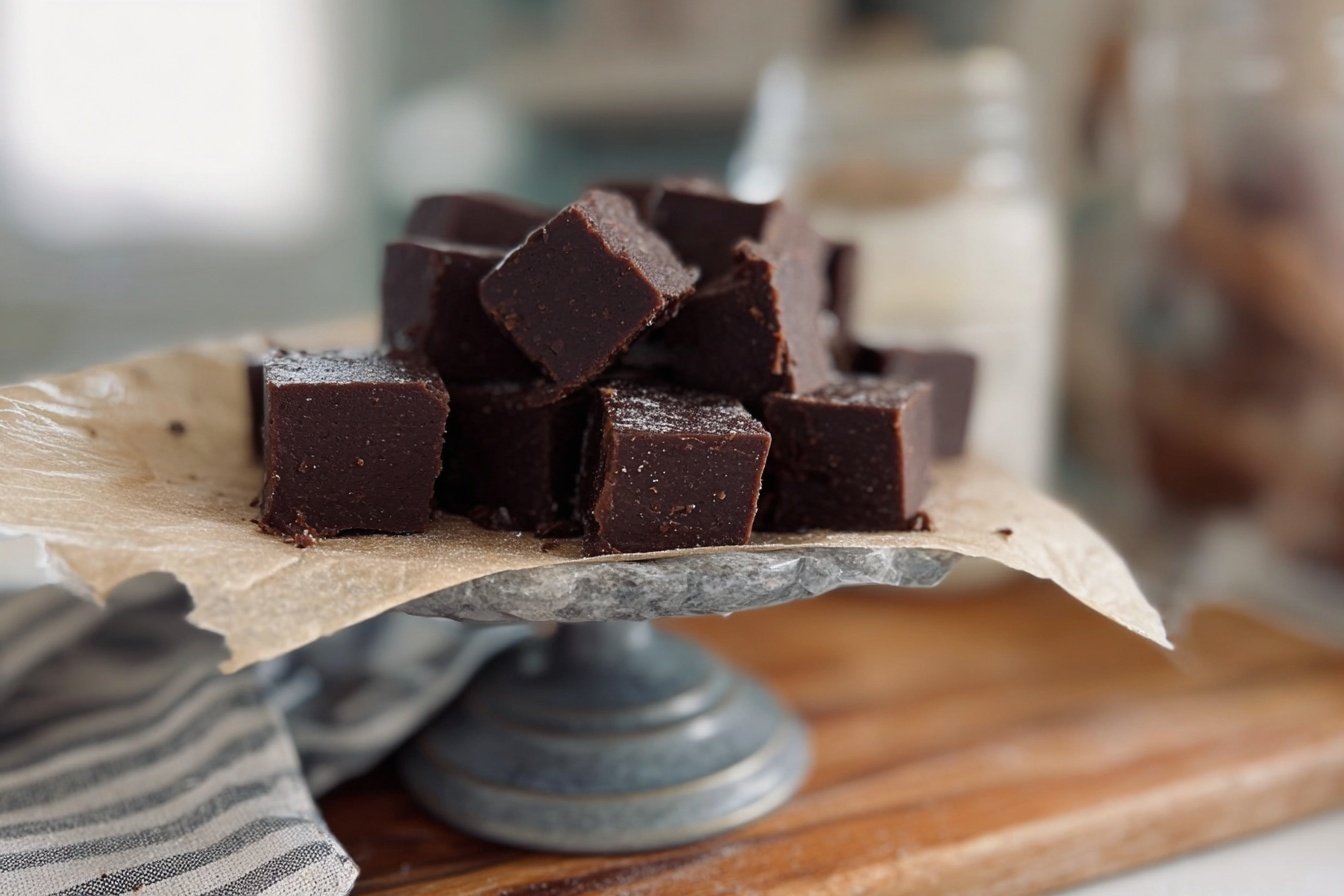 Three Ingredient Date Fudge